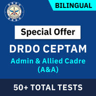 DRDO CEPTAM Admin and Allied cadre (A&A) 2022 | Complete Bilingual Online Test Series By Adda247(Special Offer)